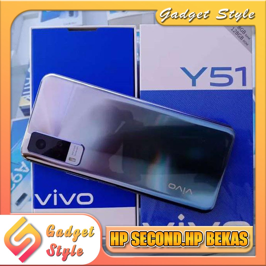 Vivo Y51 | Y51A Ram 8GB Rom 128GB Second Resmi Gadget Style Store