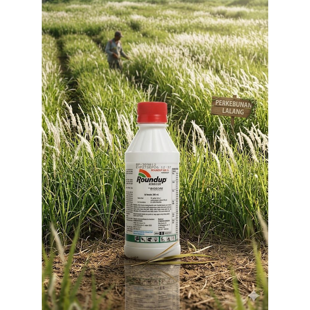 Herbisida sistemik ROUNDUP 486SL 200ml NUFARM INDONESIA