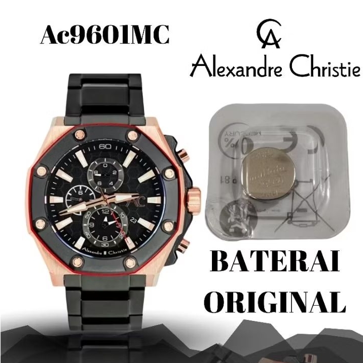 BATERAI JAM ALEXANDRE CHRISTIE ORIGINAL AC9601MC