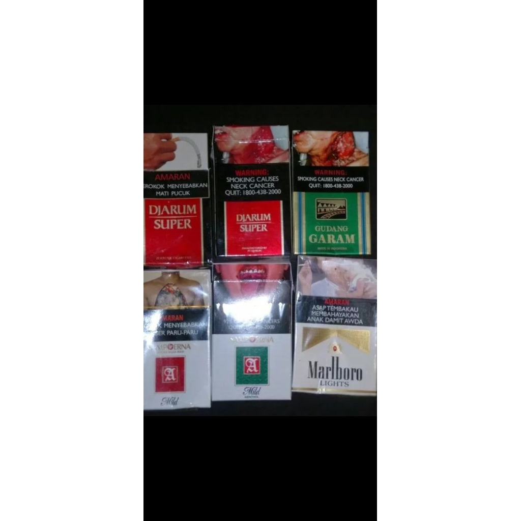 bungkus rokok (random)