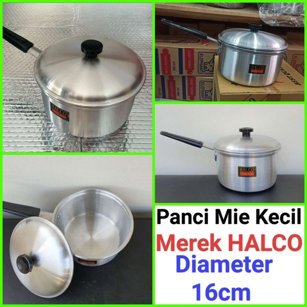 panci rebusan mie panci susu panci air panci gangang diameter 16cm HALCO