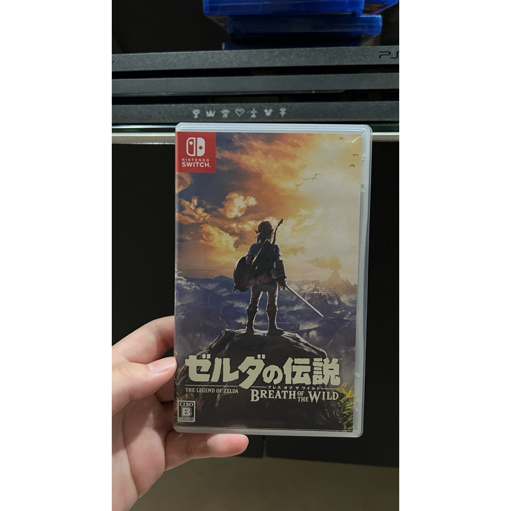 KASET NINTENDO SWITCH THE LEGEND OF ZELDA BREATH OF THE WILD SECOND FULLSET