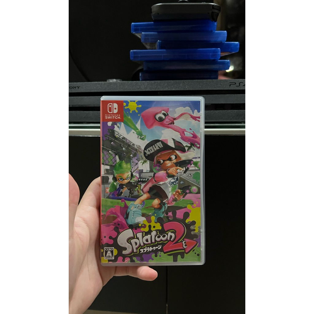 KASET NINTENDO SWITCH SPLATOON 2 SECOND FULLSET