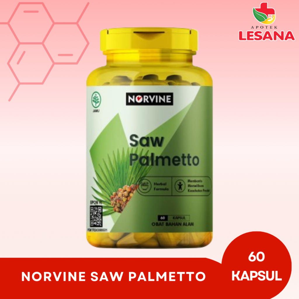 NORVINE Saw Palmetto Extract - 60 Kapsul