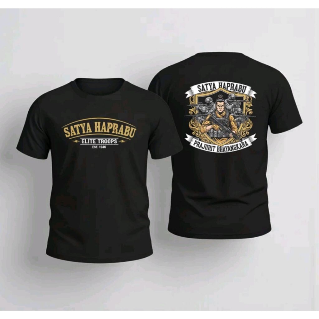 Kaos Tactical Satya Haprabu Prajurit Bhayangkara