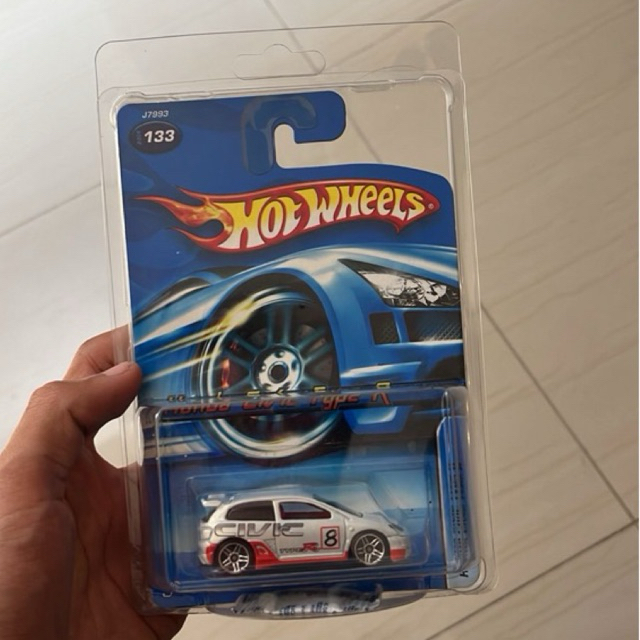 Hot Wheels Civic Type R Blue Card