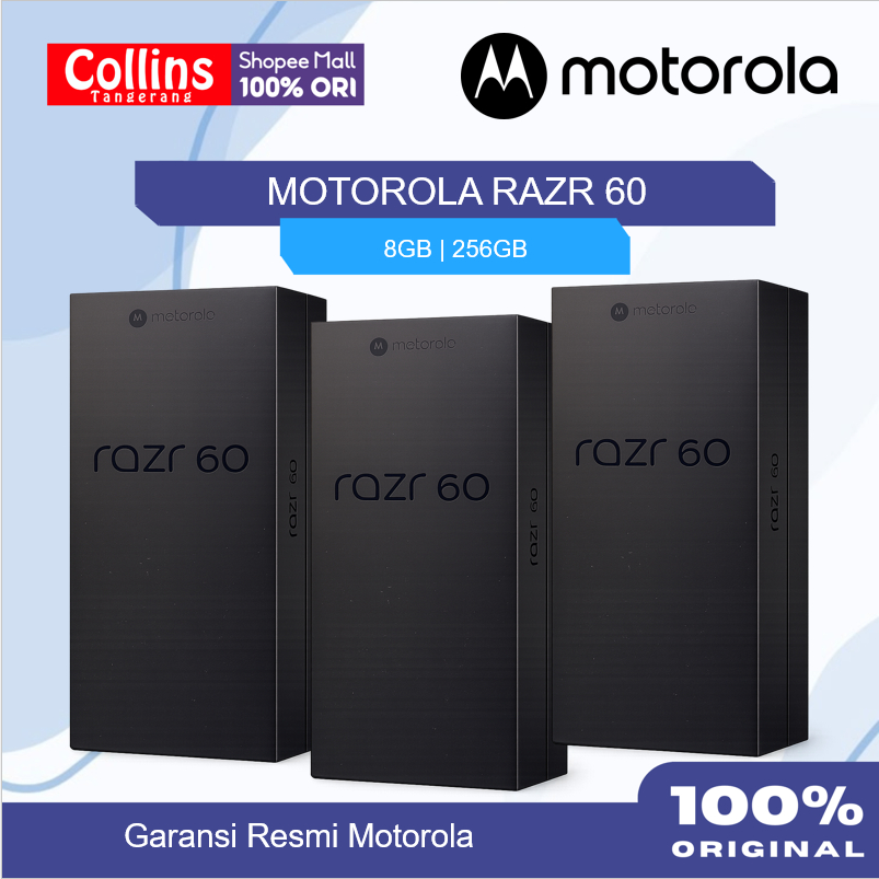 Motorola Razr 60 5G RAM 8GB | 256GB Garansi Resmi Motorola