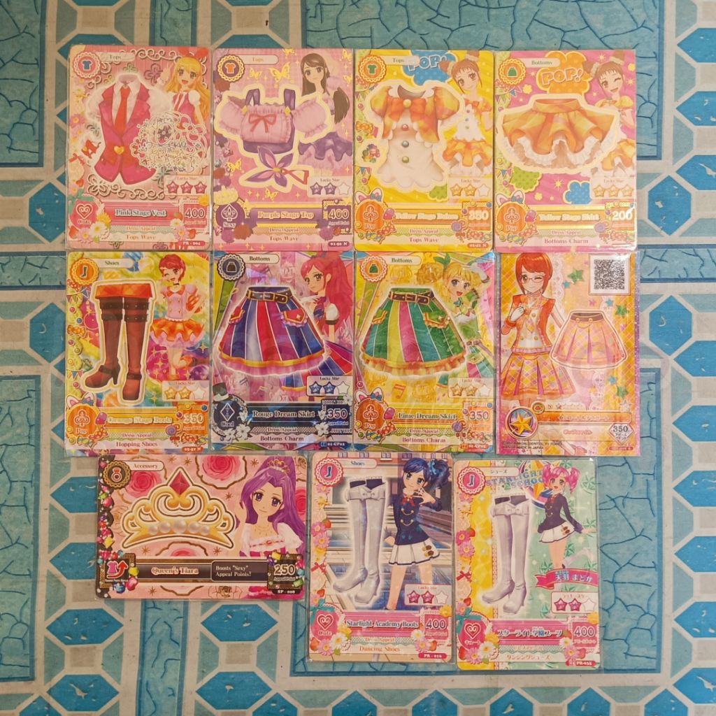 Aikatsu Stage dan Seragam Satuan | Starlight Promo Ichigo Ran Otome Kaede Mizuki Aoi Madoka Torte
