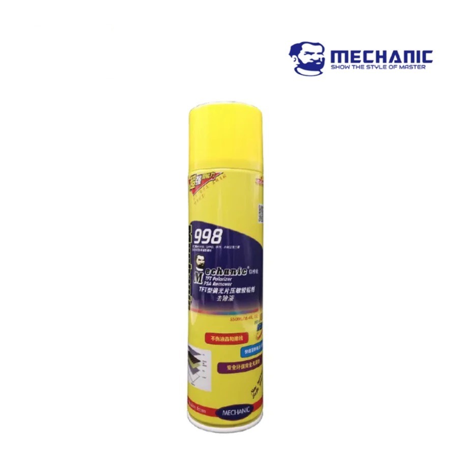 CAIRAN REMOVING LEM OCA MECHANIC 998 [550ML] for TFT Polarizer Pressure Sensitive ORIGINAL