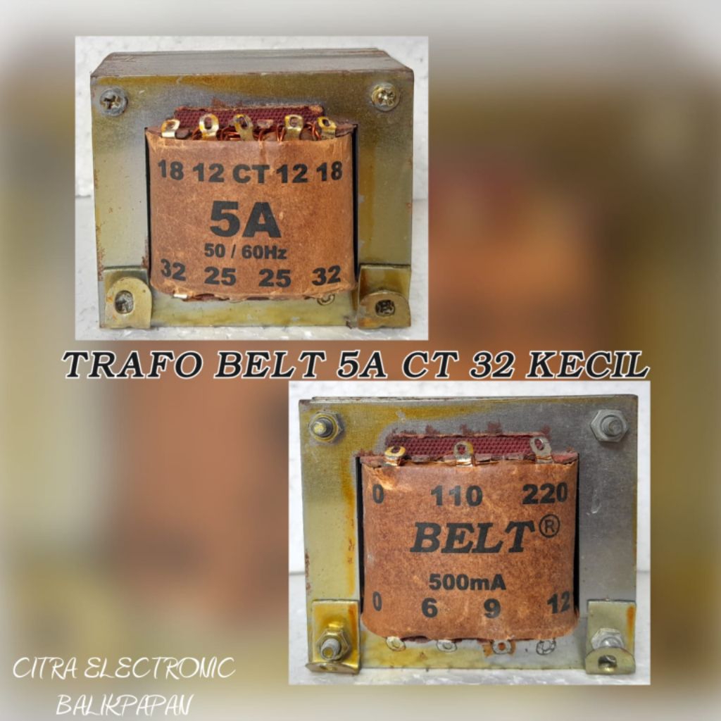 TRAFO BELT 5A CT-32 KECIL