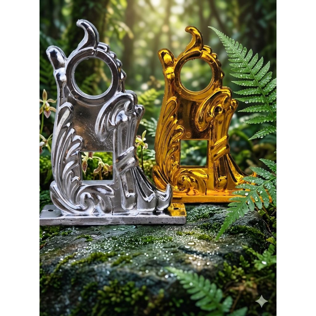 Bracket eropa dobble-Penyangga besi gorden-bracket premium tebal-penyangga besi dobble tebal