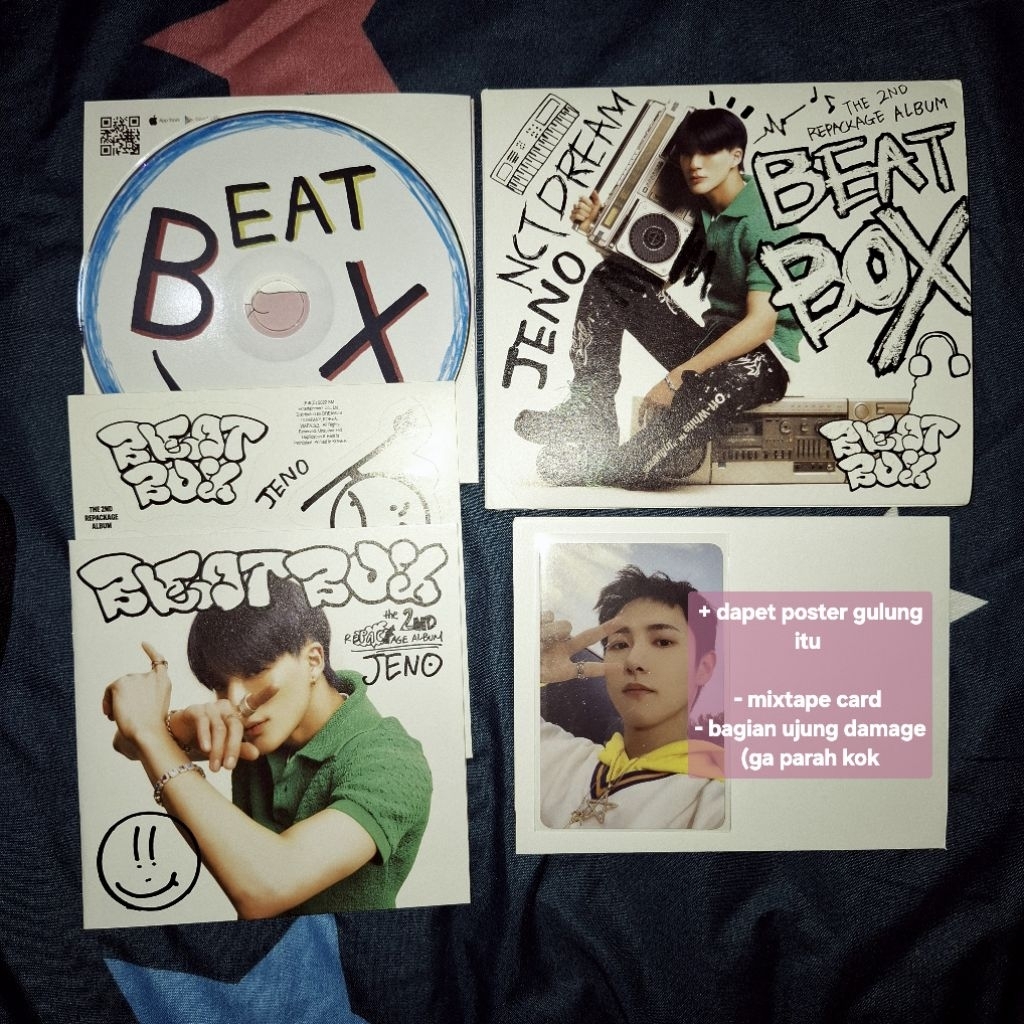 Jewel Case NCT Dream Jeno Ver Unsealed