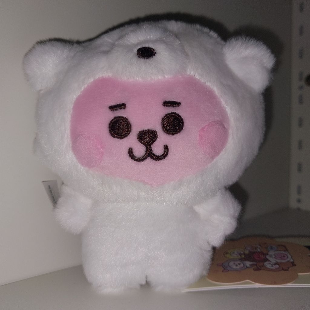 [UNOFF] KEYRING BT21 MININI FLUFFY BABY PLUSH-CỌOKY