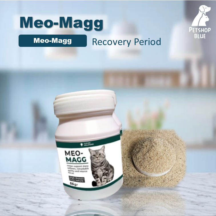 Petshop Blue | Meo-Magg Vitamin Kucing | Penambah Nafsu Makan Serta Tinggi Protein 55gr