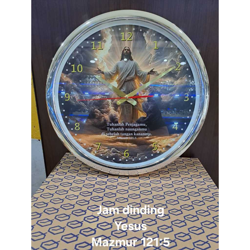 Jam Dinding Yesus 388