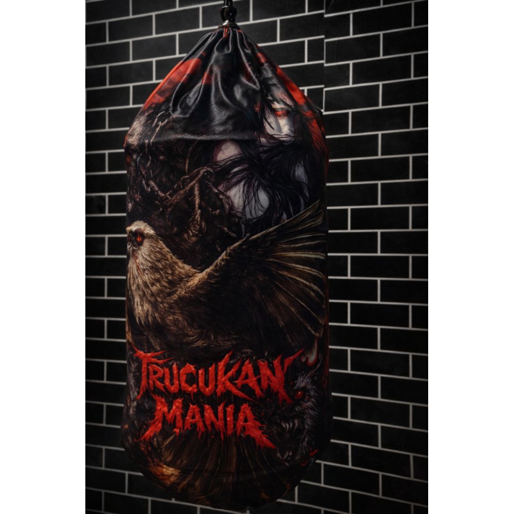 Kerodong Trucukan Manian Full Printing Bahan Dryfit Ukuran LB T3