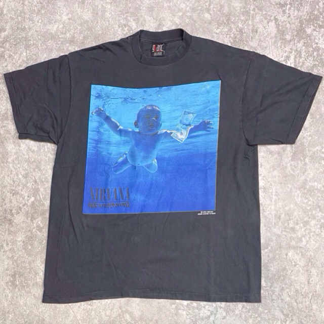 KAOS BAND FADED NIRVANA NEVERMIND TAG GIANT
