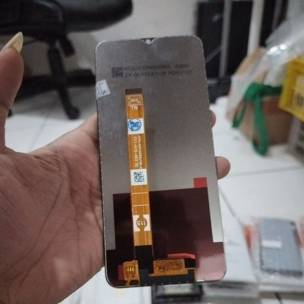 Original Copotan Lcd Fullset Tauckrin Realme C11 C12 C15 2020 Original copotan