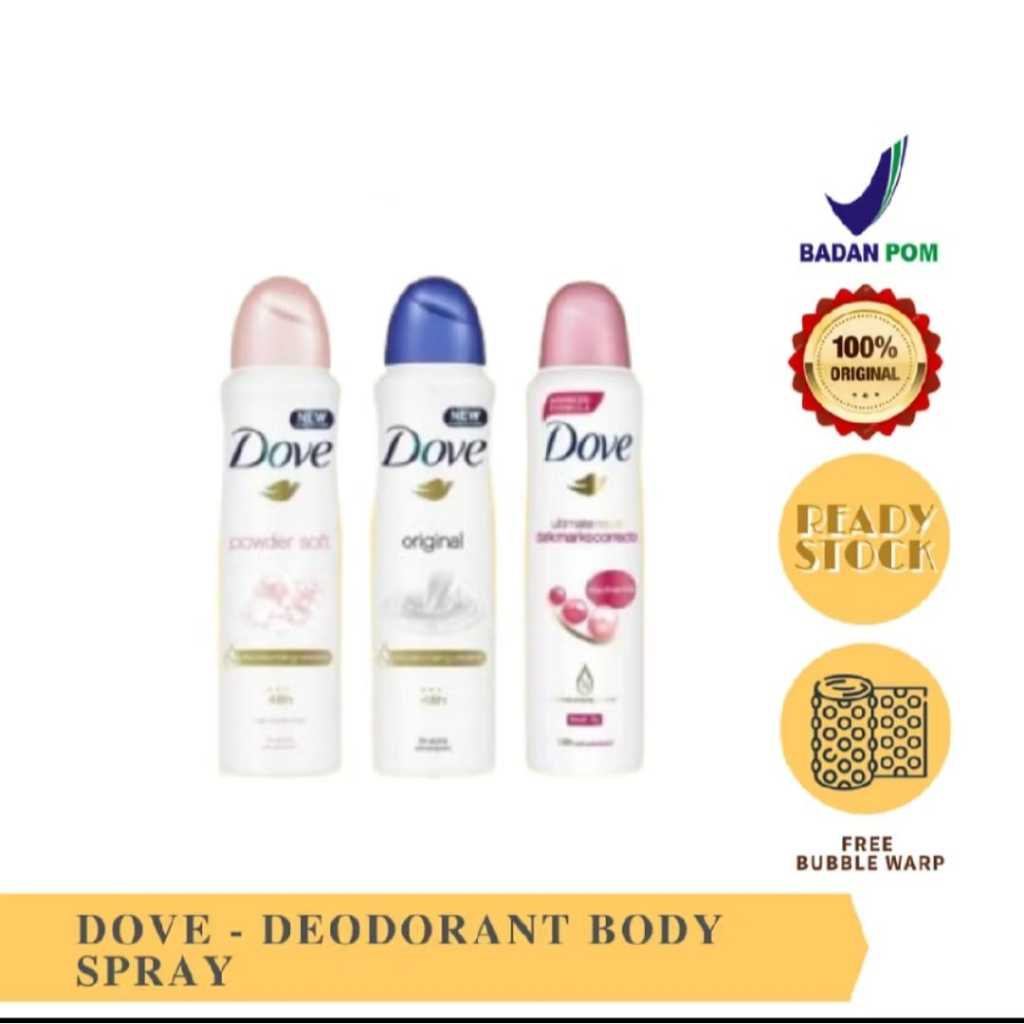 DOVE DEODORANT SPRAY 135ML-DOVE DEODORANT-DOVE-DEODORANT