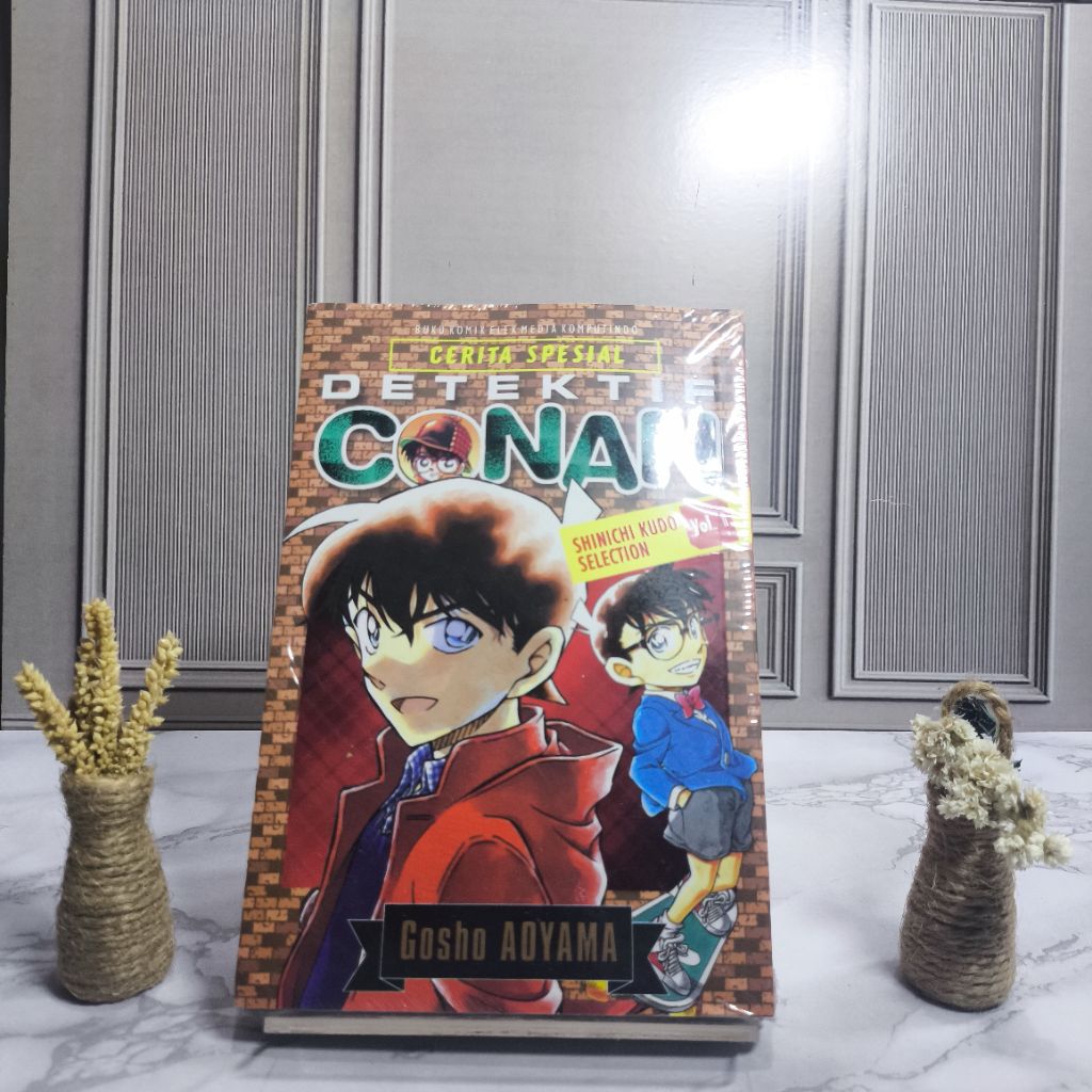 Komik Detective conan shinci Kudo selection vol 1 segel