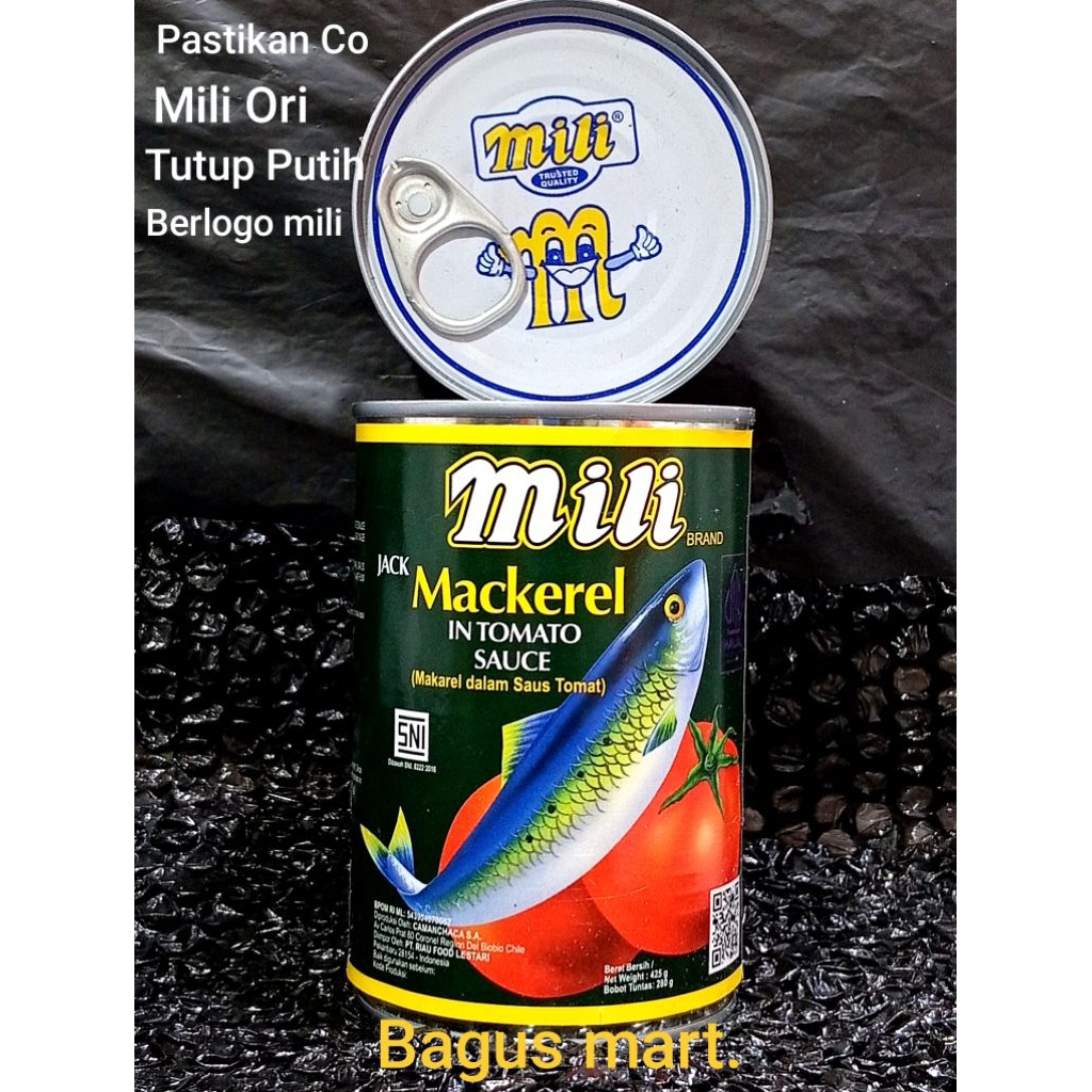 Mili Sarden Makarel 425gr