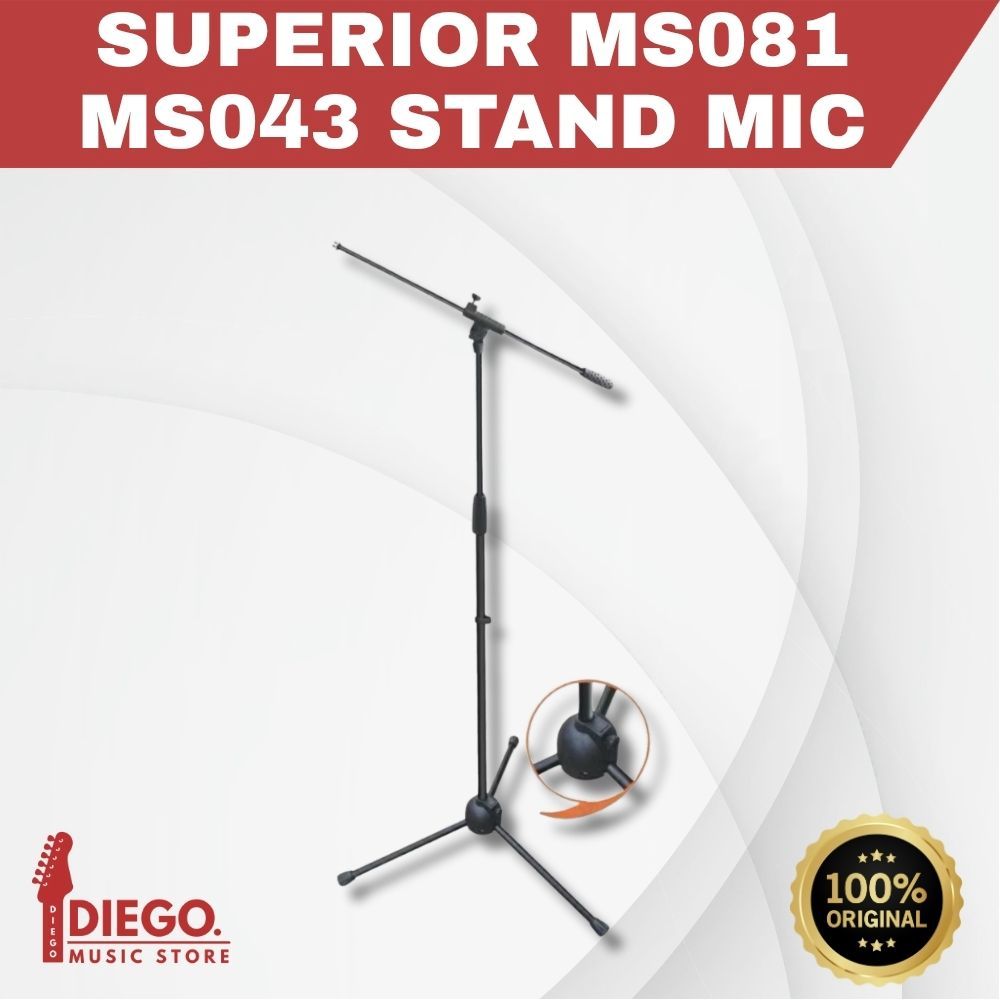 SUPERIOR MS081 MS043 STAND MIC
