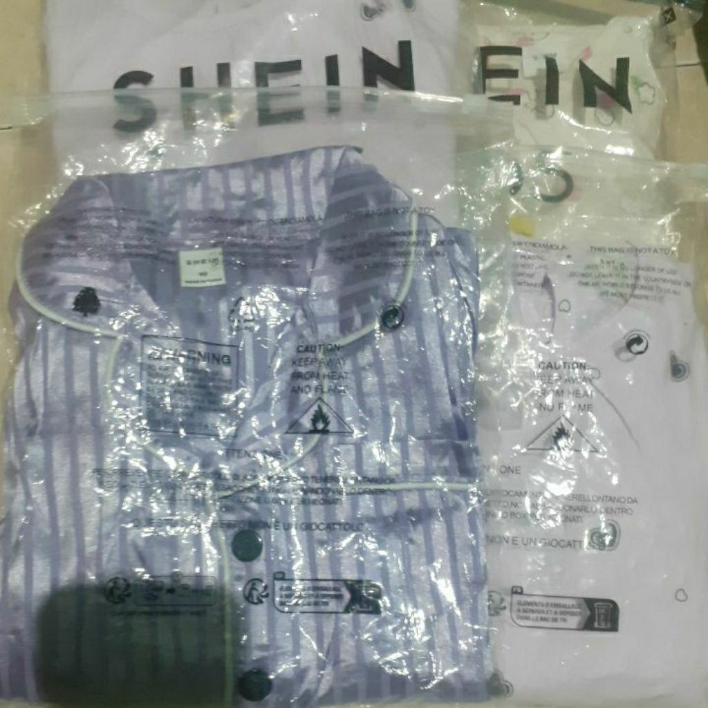 baju piyama anak shein