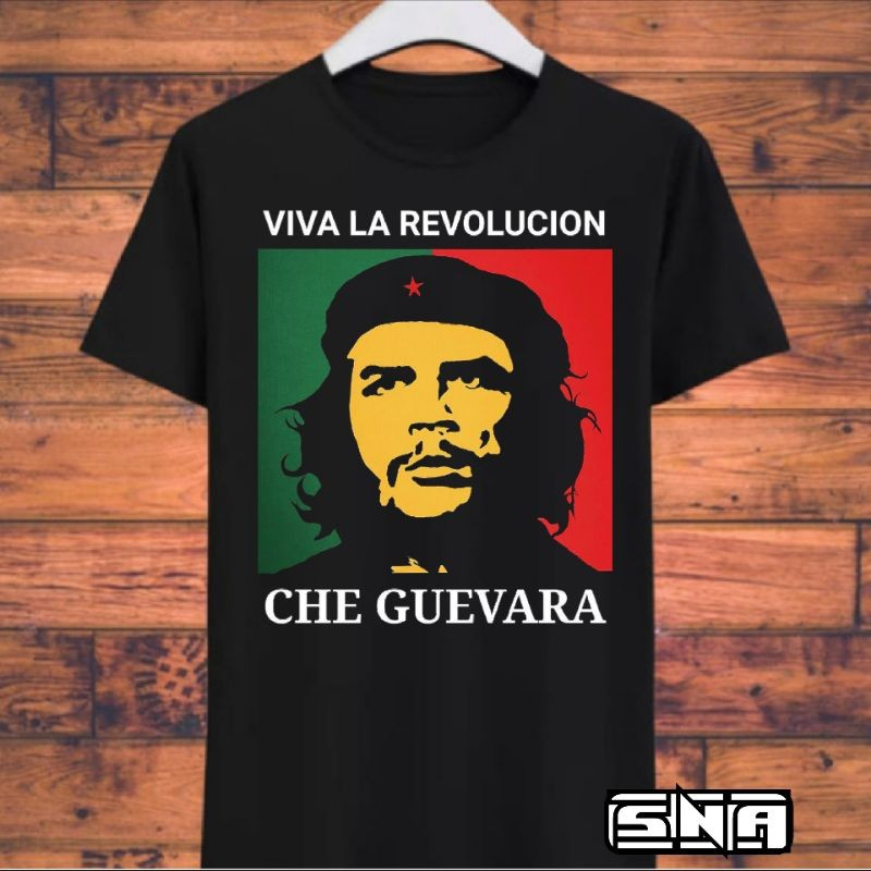 Baju Kaos Distro Che Guevara Pria 100% Cotton