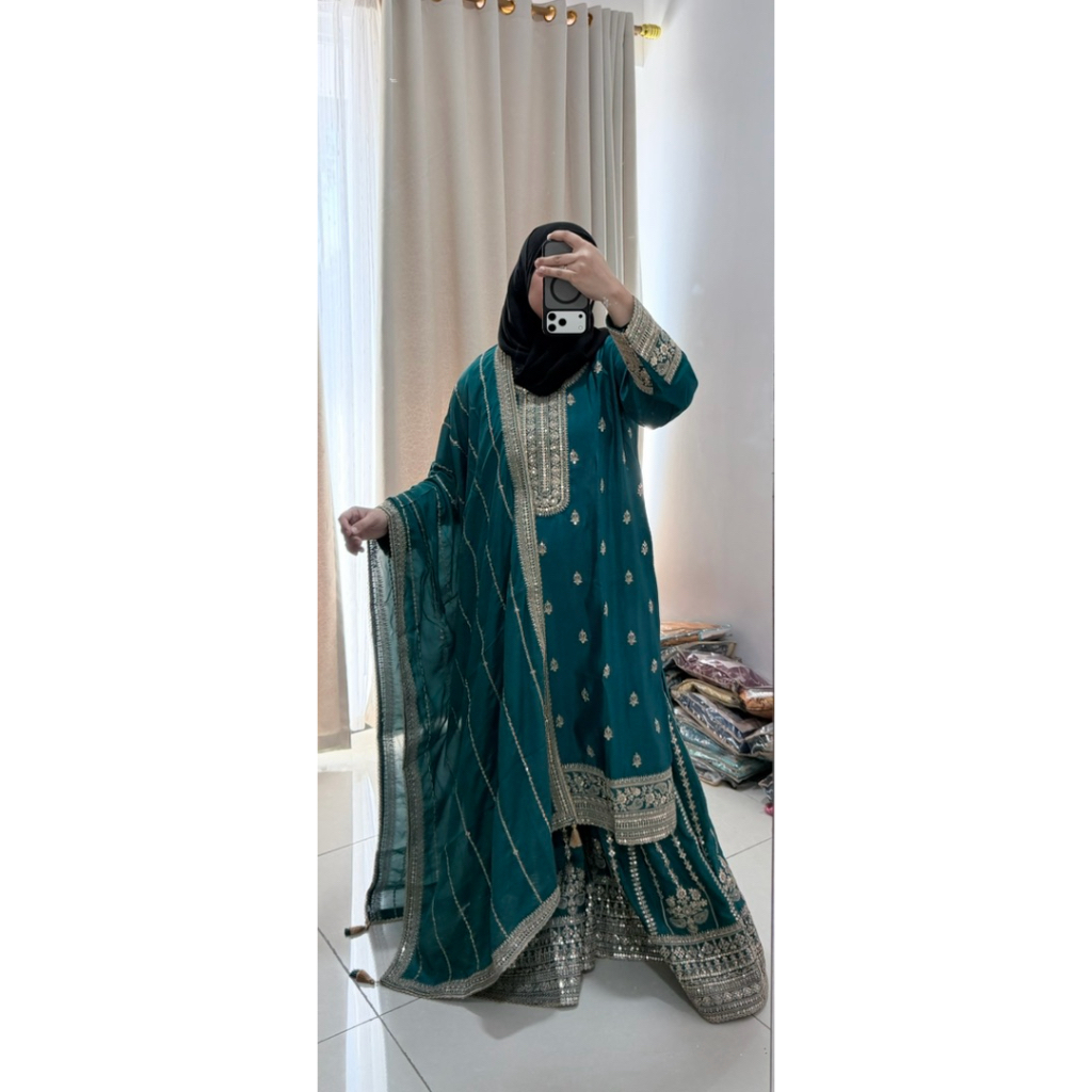 pallazo india / baju india / kurti india / kurti set