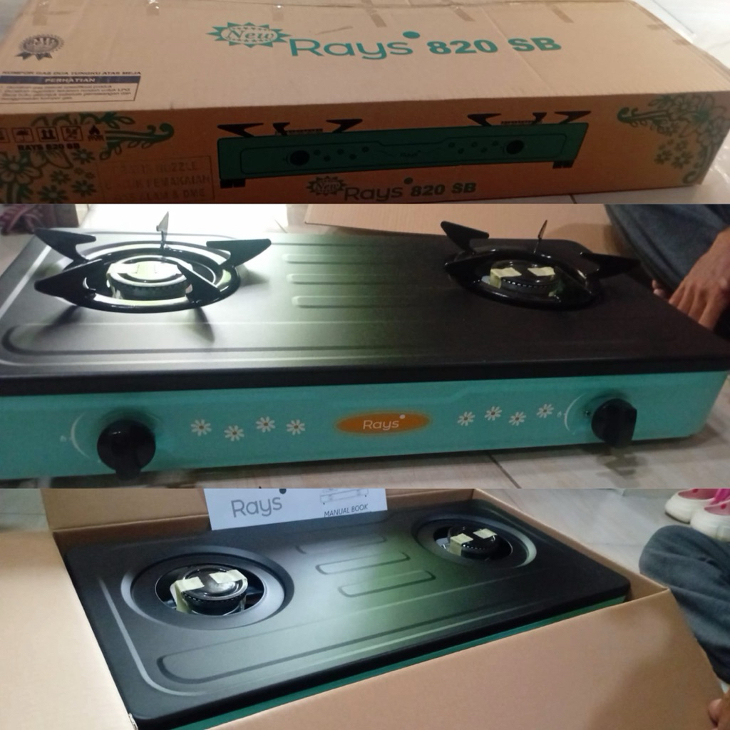 Kompor Rays Baru 820SB negotiable | BELUM PERNAH DIPAKAI