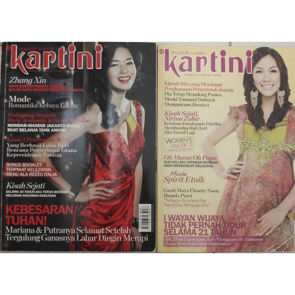 MAJALAH KARTINI 2011BEKAS