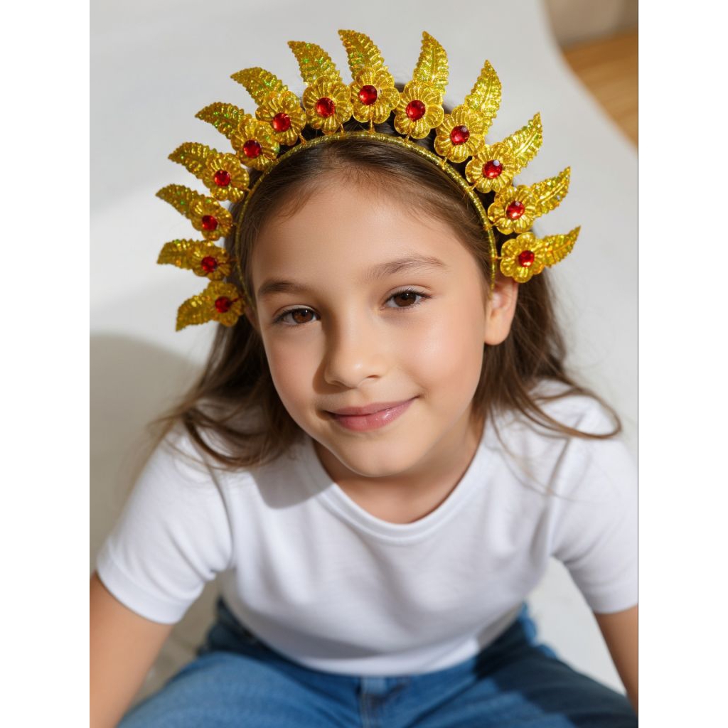 [B.N] Mahkota Bando Tari Tradisional - Mahkota Bando Bali - Mahkota Bando Angin Anak & Dewasa - Mahk