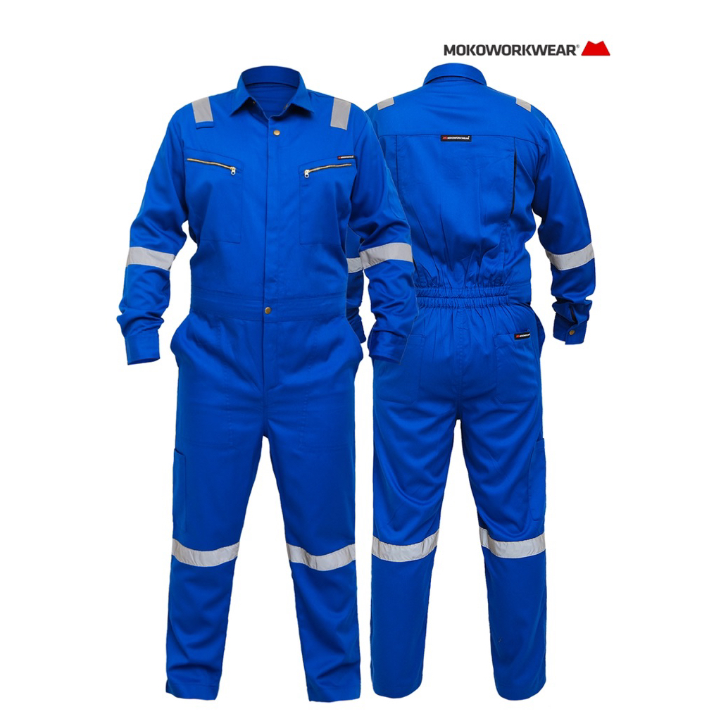MOKOWORKWEAR COVERALL BIRU BENHUR