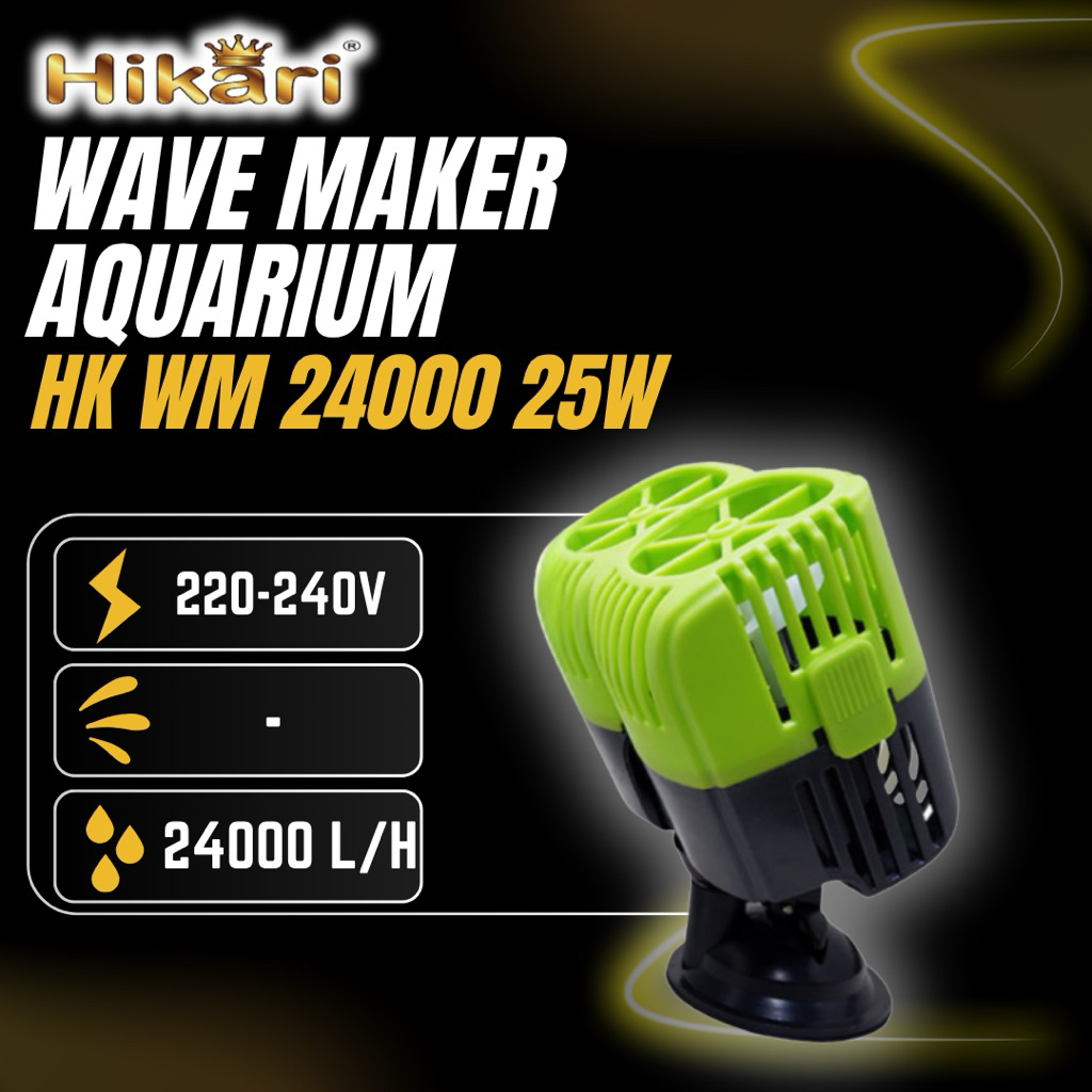 Hikari WM 24000 25W 24000L/H / Wave Maker / Pembuatan Arus Air