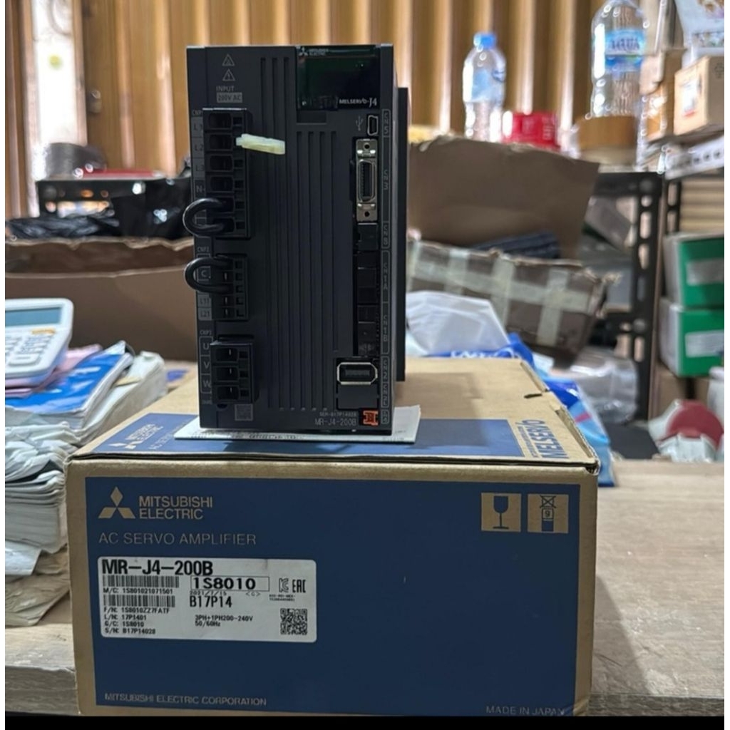 MITSUBISHI MR-J4-200B AC SERVO AMPLIFIER ORIGINAL
