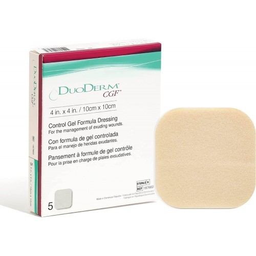 DuoDERM CGF 10x10 cm Convatec - Perban Plester Luka Dekubitus & Diabetes
