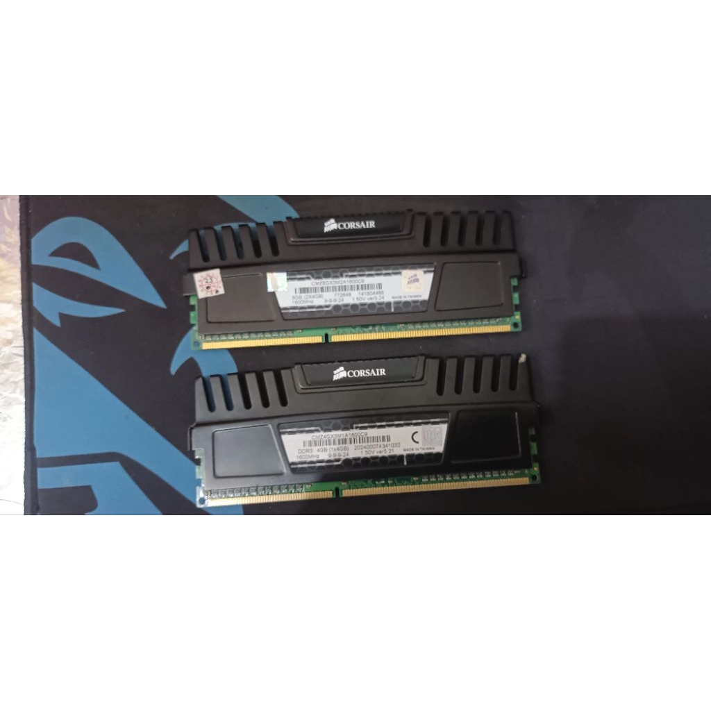Ram ddr3 corsair 2x4 8gb