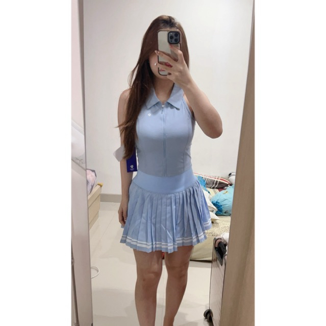 One Set Baju Padel / Tennis / Golf - Rok Padel Tennis Golf