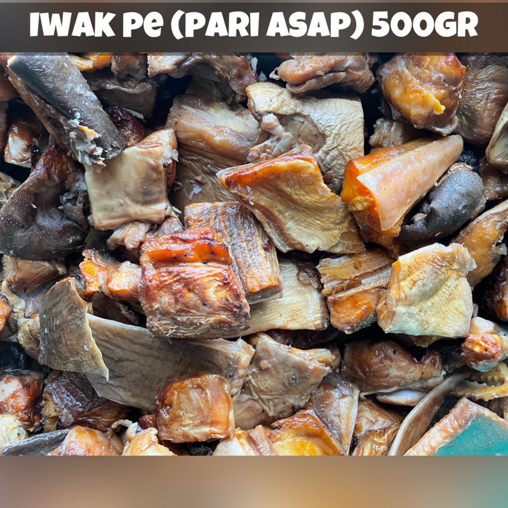 IWAK PE ( IKAN PARI ASAP ) 500gr//FROZEN FOOD INSTAN AREA SEMARANG KOTA