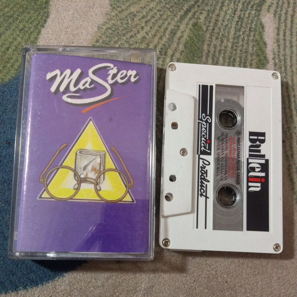 KASET PITA MASTER ROCK INDONESIA RARE