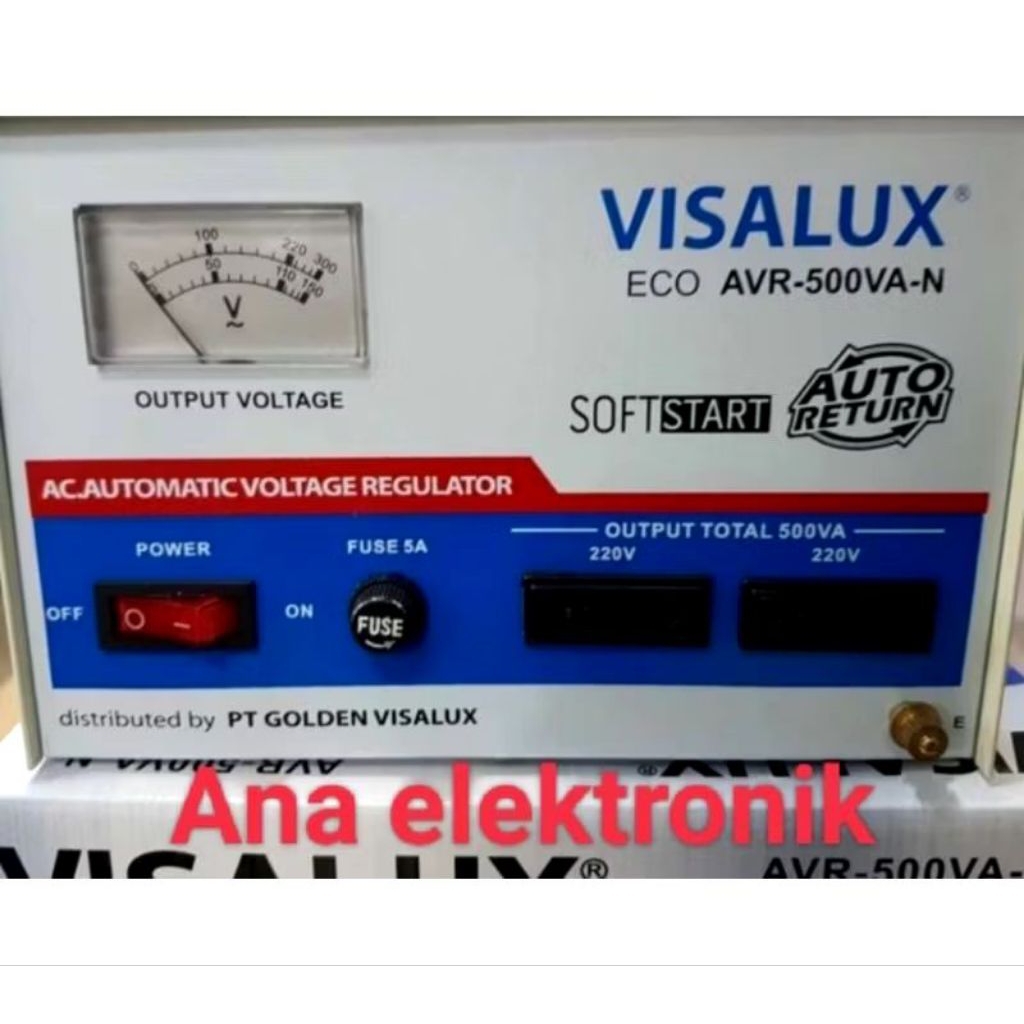 STABILIZER VISALUX  AVR5000VA-N Auto Return