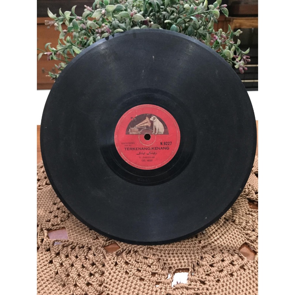 Vinyl S. Abdullah - Roda Doenia & Terkenang Kenang / Piringan Hitam S. Abdullah - Roda Doenia & Terk