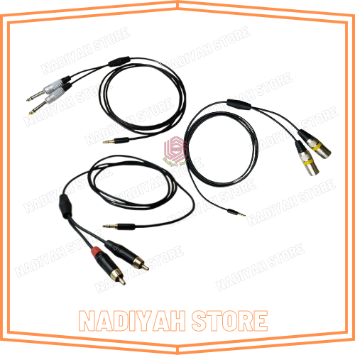 JACK HP JEK LAPTOP JACK AUDIO TO AMPLIFIER MIXER AUDIO SPEAKER AKTIF