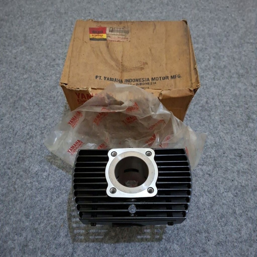 Cylinder Cilinder Silinder Block Blok Boring Alfa Champ Yamaha Alfa Champ Cham Cam Cem Original Nos 