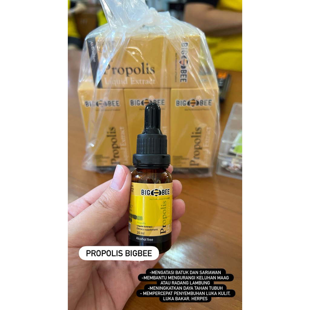 Big Bee Propolis Liquid Extract 20 ml