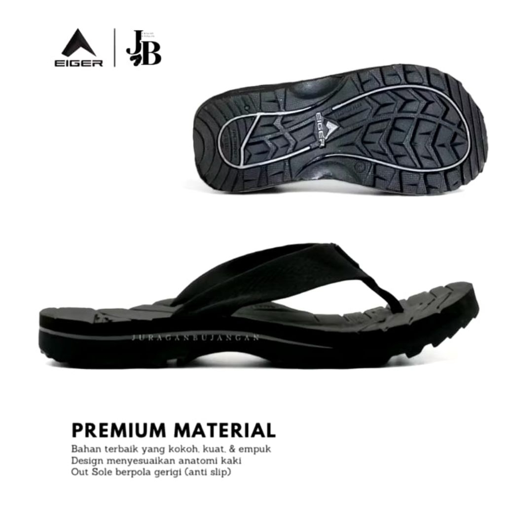 PROMO Sandal eiger PREMIUM ori PRIA/WANITA Bahan tebal empuk dan kuat segala Medan.