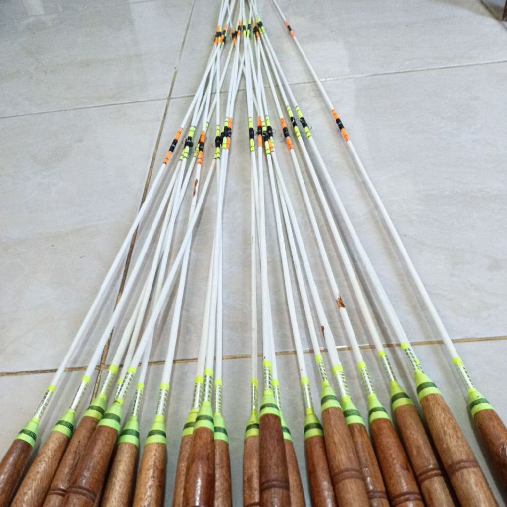 Joran Udang , Joran Micro Fishing , Joran Pancing Lentur 120 cm warna Putih