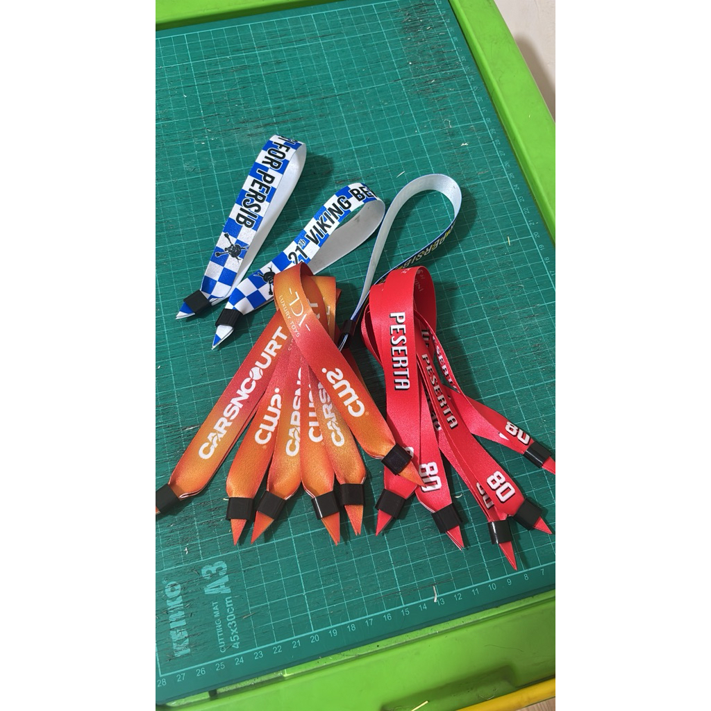 GELANG TIKET LANYARD murah