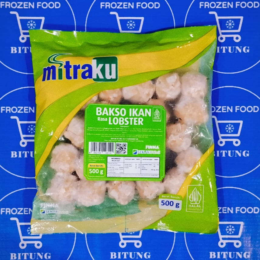 Mitraku Bakso Ikan Lobster 500gr - Frozen Food Bitung