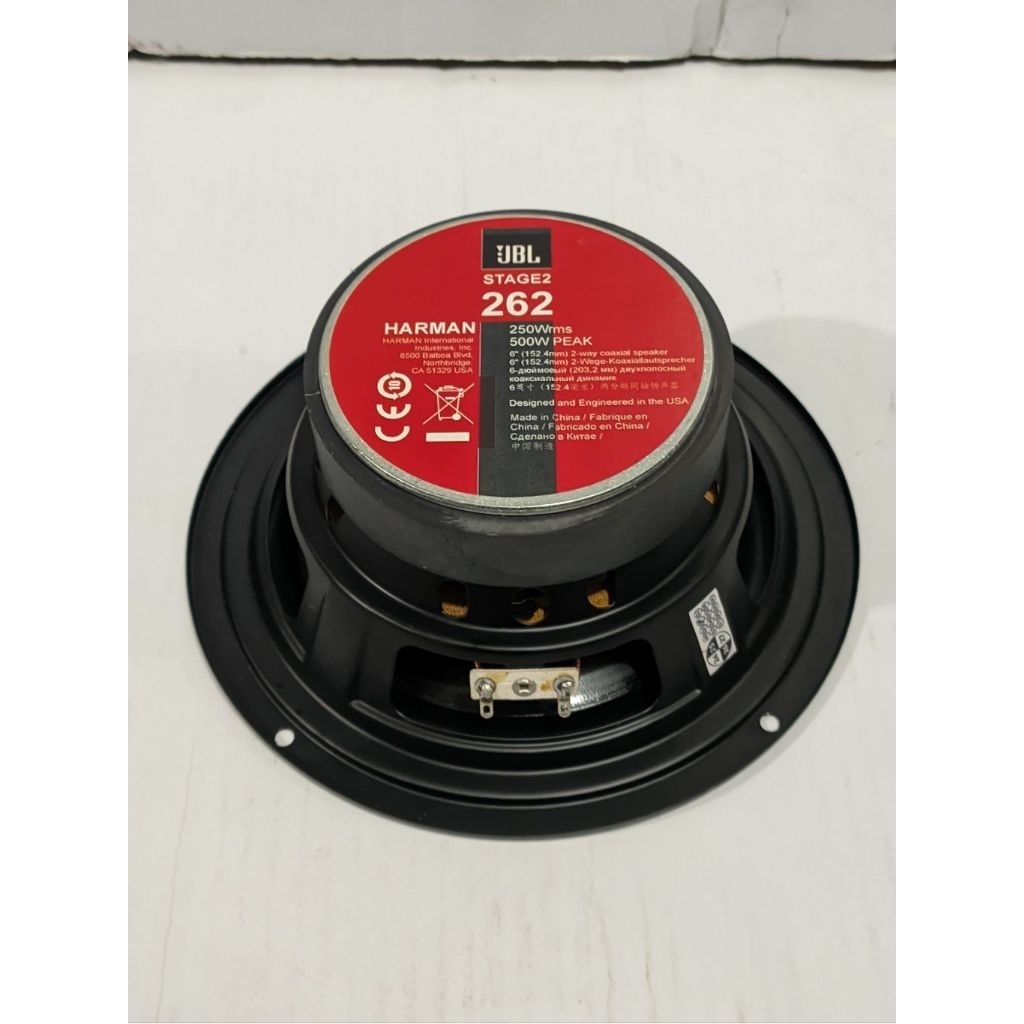 SPEAKER KOMPONEN JBL 6 INCH / SPEAKER 6 INCH JBL STAGE2 262 ORIGINAL